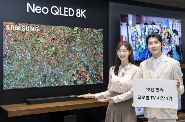 Samsung Electronics, No.1 in Global TV Market for 18 Consecutive Years with 30.1% Market Share