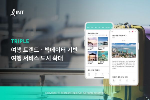 트리플 여행 서비스 도시 확대[사진제공=인터파크트리플]