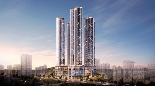 [힐스테이트 문수로 센트럴 투시도]