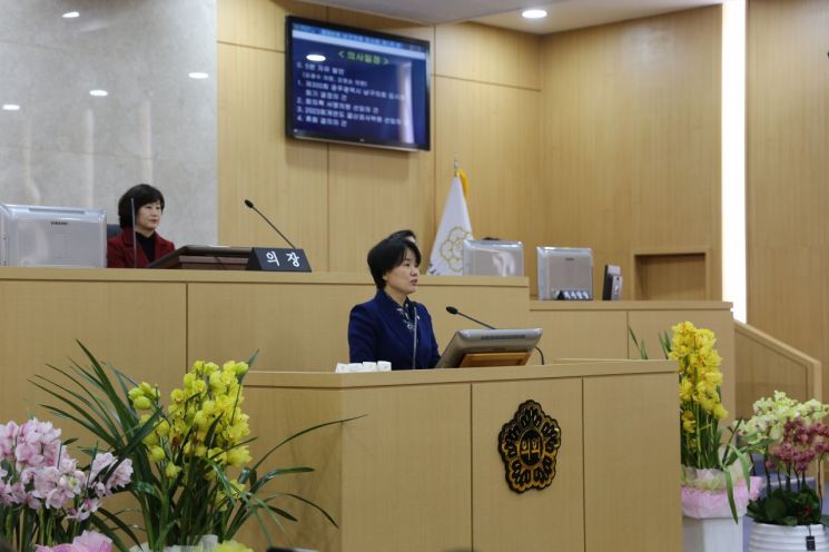 오영순 광주 남구의원 "생활문화센터 통합 관리해야"