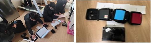 정부 '밀캠' 불법 유통 피의자 다섯 명 검거