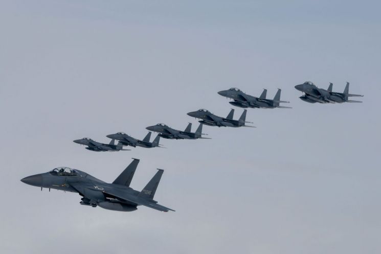 [양낙규의 Defence photo]한반도 상공 점령한 공군 전투기