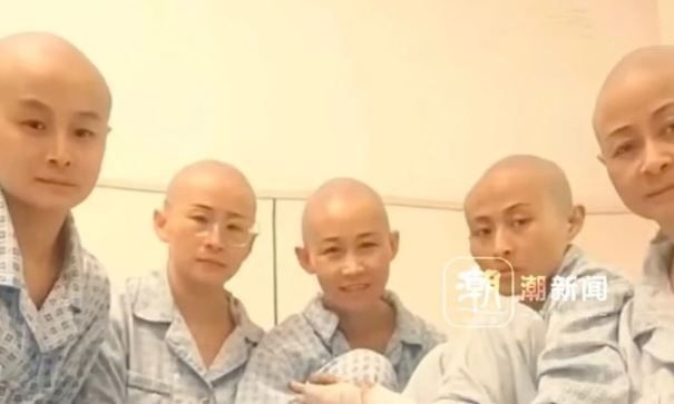 이식 수술 전 모습 [이미지출처=더우인]