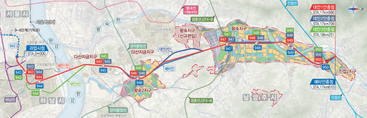서울시에 강동·하남·남양주선 급행 및 일반열차  동시 운행 및 조기 개통 건의