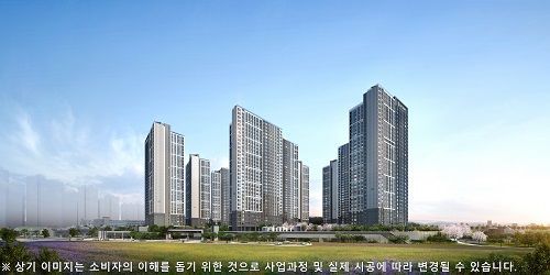 [더샵 탕정인피니티시티 2차 투시도]