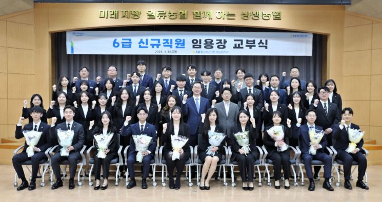 NH농협은행 경남본부, 지역 밀착형 인재 37명 신규 채용