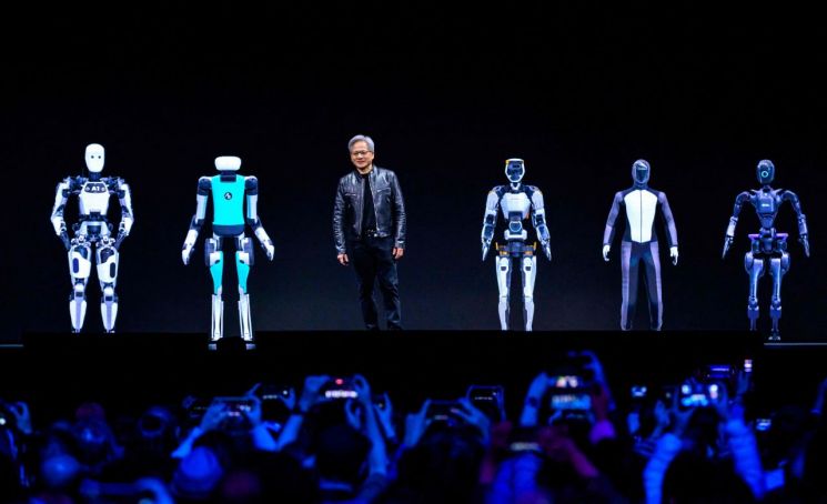 "근본적으로 다른 시대 올 것"…AI·로봇 영역 넓히는 엔비디아