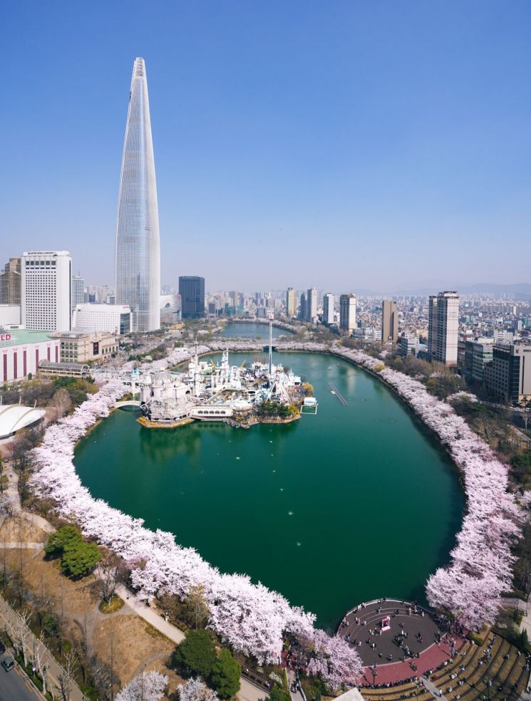 송파구 송파(석촌)호수 벚꽃축제 27일 개막