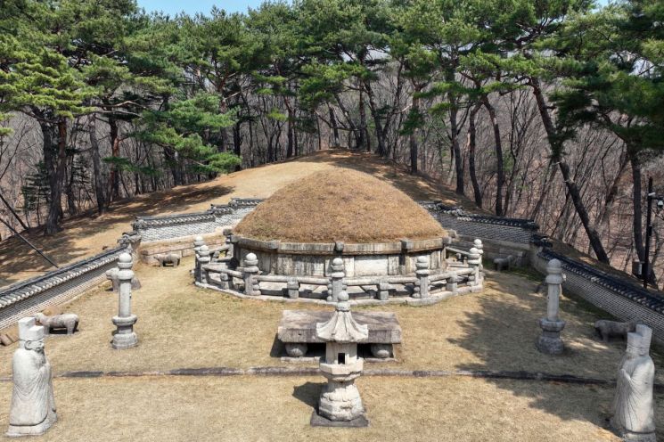 이성계 무덤의 함흥 억새…한식날 풀베기 행사