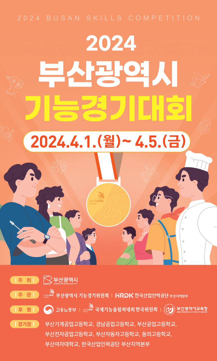 2024년 부산시 기능경기대회.