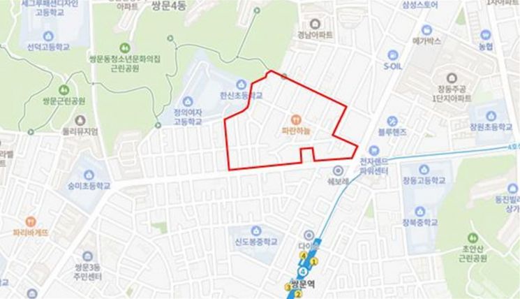 도봉구 쌍문동 81 신통기획 후보지 선정