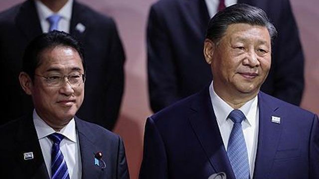 기시다 후미오 일본 총리(사진 왼쪽)과 시진핑 중국 국가 주석(사진 오른쪽) [이미지 출처=연합뉴스]