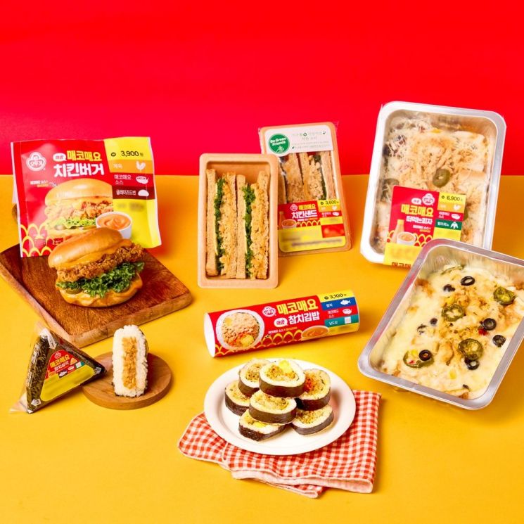 간편식 콜라보 확대하는 CU…오뚜기와 '매코매요' 시리즈 출시