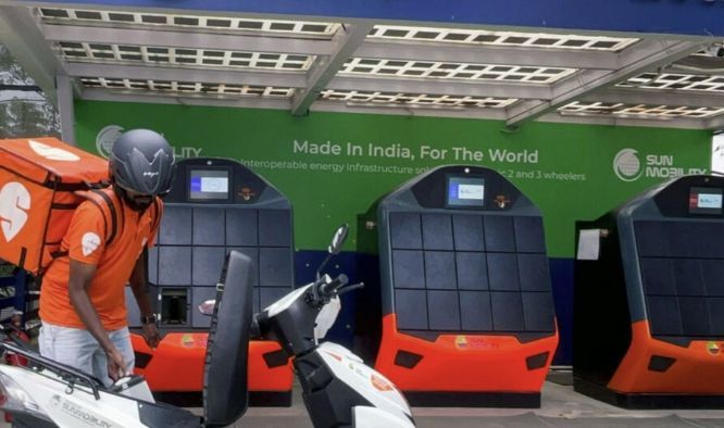 인도 배달앱 '스위기'의 홍보이미지로 기사내용과 무관 [사진출처=스위기]