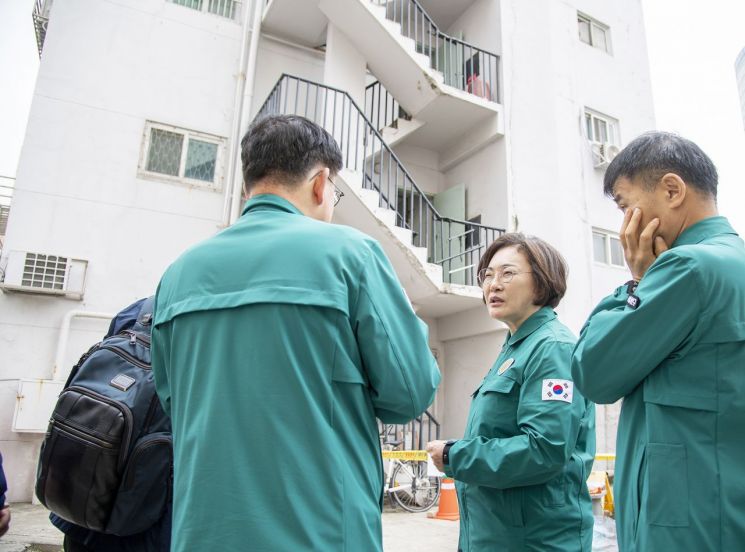 용산구, 뉴후암아파트 합동 안전점검