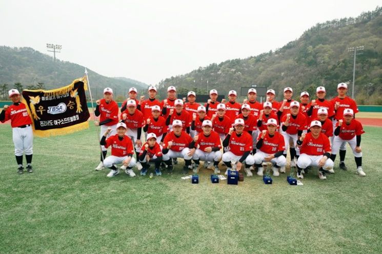 전남 화순중, 전남협회장기 학생야구대회 중등부 우승