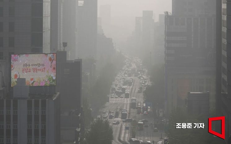 비 갠 일요일에 전국 황사…대구엔 황사위기경보