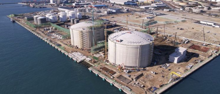 울산 석유 저장시설 운영 개시…6월엔 LNG 시설 완공 예정