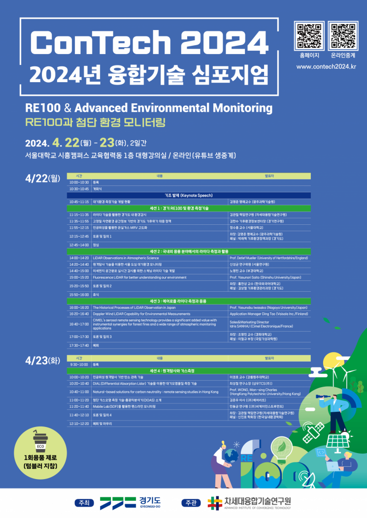융합기술심포지엄 22~23일 서울대 시흥캠퍼스서 열려
