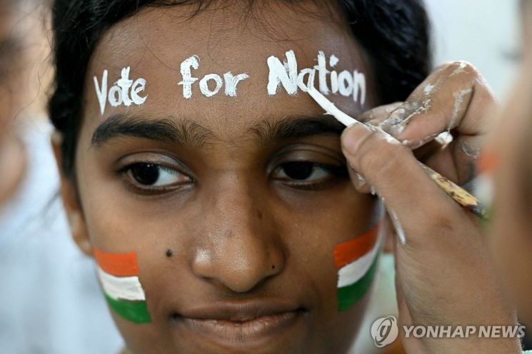 인도 선거가 다가오고 있다. [사진출처=AFP/연합뉴스]