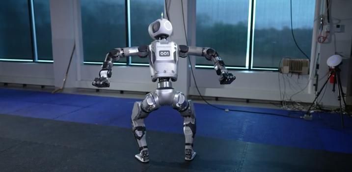 보스턴 다이내믹스가 공개한 새 휴머노이드 로봇 [이미지출처=보스턴 다이내믹스 블로그 캡처, 연합뉴스]