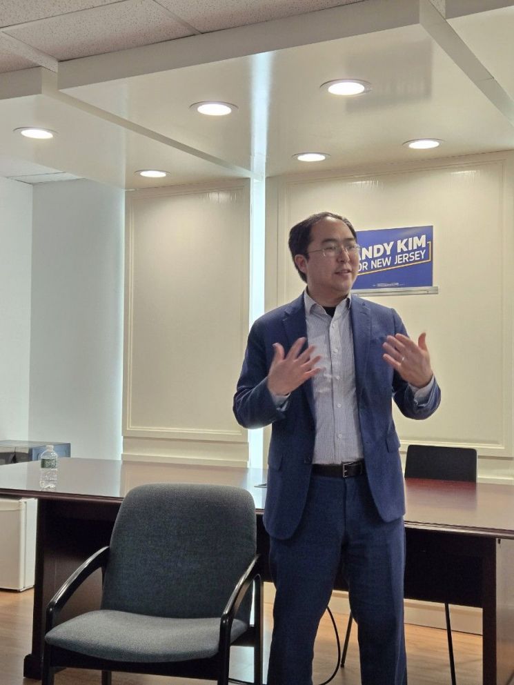 앤디 김 "120년 이민사서 한국계 첫 美 상원의원 역사 쓸 것"