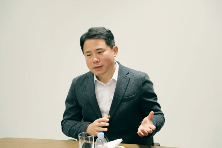 김형기 현대차증권 책임매니저가 22일 강남프리미어PB센터에서 아시아경제와 인터뷰를 하고 있다. [사진제공=현대차증권]