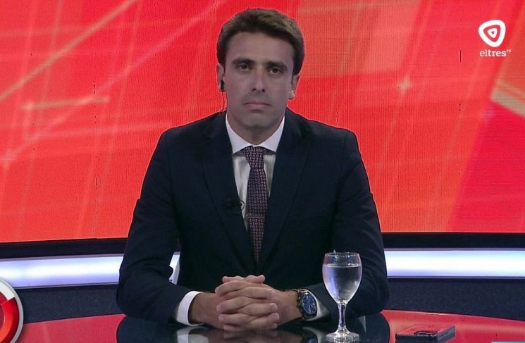 아르헨티나 유명 TV 뉴스 앵커인 후안 페드로 알레아르트가 지난주 '카날3'의 간판 뉴스 프로그램에서 자신의 성폭행 피해 사실을 고백했다. [사진출처=카날3 엑스(X·옛 트위터)]