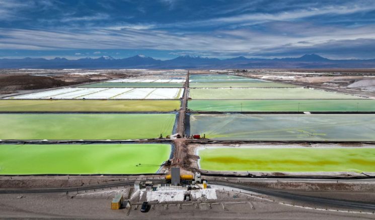 칠레 아타카마 염호 리튬 사업지 [이미지출처=로이터·연합뉴스]