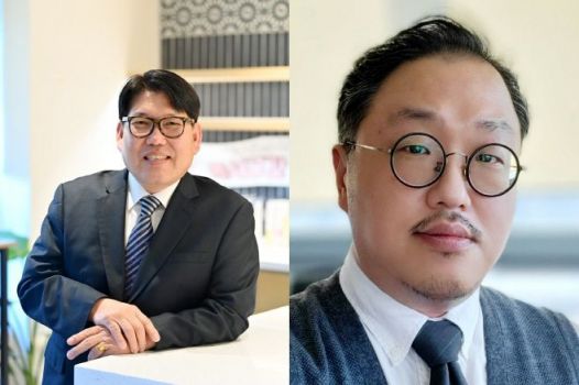 김진영(왼쪽)·노희섭 비상임이사 / 사진제공=LX한국국토정보공사