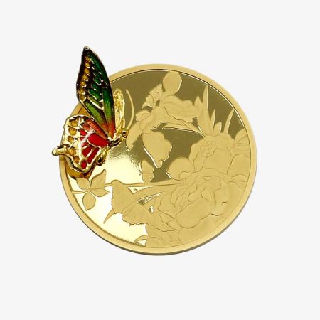 ‘화접도 기념메달’ 제품 이미지. 한국조폐공사 제공