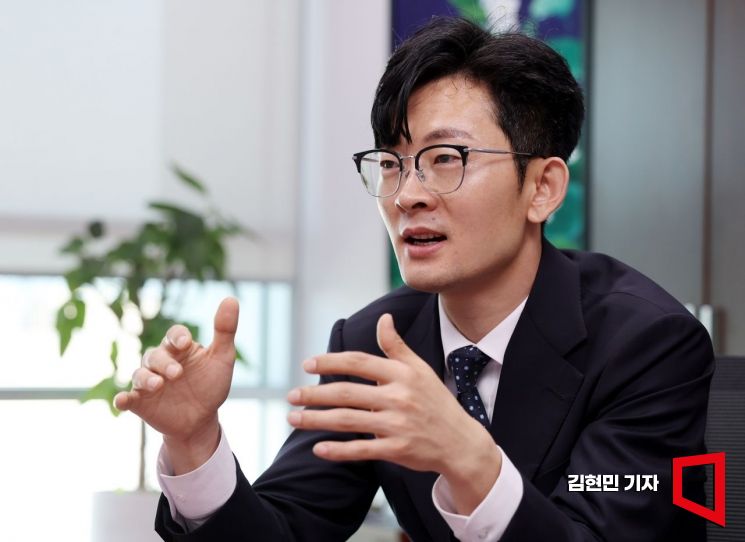 박충권 국민의힘 비례대표 당선인이 3일 국회에서 아시아경제와 인터뷰를 하고 있다. 사진=김현민 기자 kimhyun81@