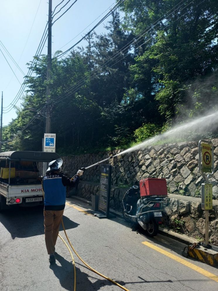 성동구, 동양하루살이떼 출몰 주민불편 없도록 적극 대응 