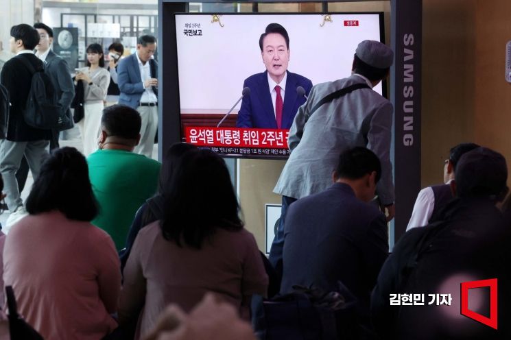 [尹기자회견]與 "당정, 민생회복 최우선 과제…초심으로 돌아갈 것"