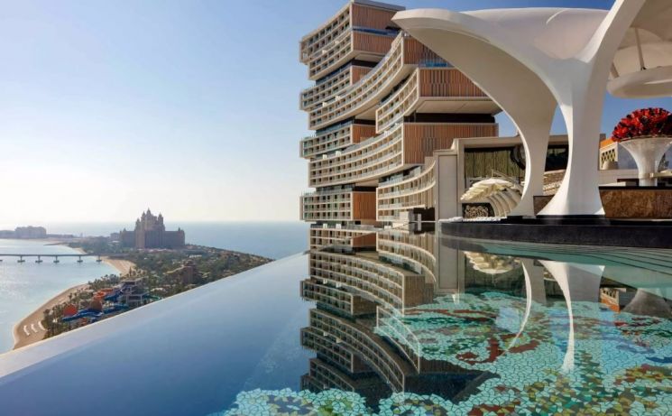 두바이 인공섬에 지어진 아틀란티스 더 로얄 호텔 [이미지출처=아틀란티스 홈페이지]