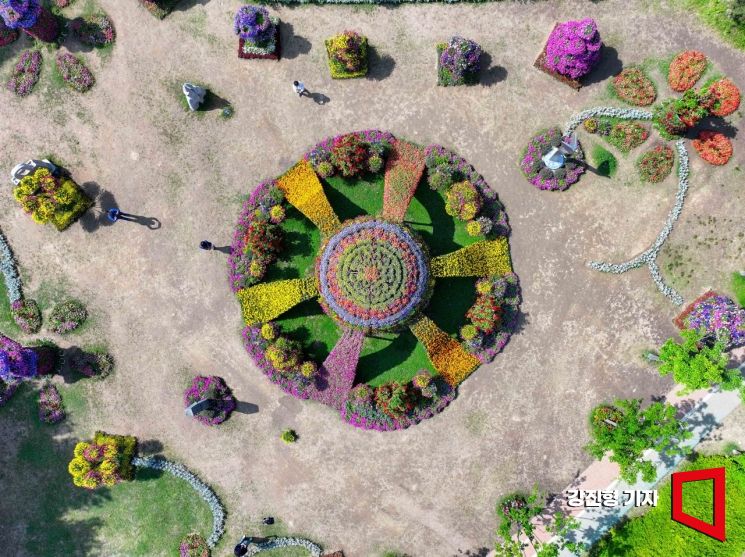 [포토] '꽃으로 그린 그림'