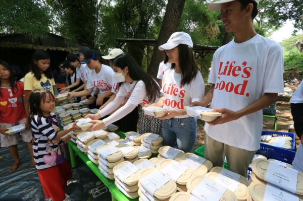 LG전자, 인니서 소외계층에 음식 기부 캠페인