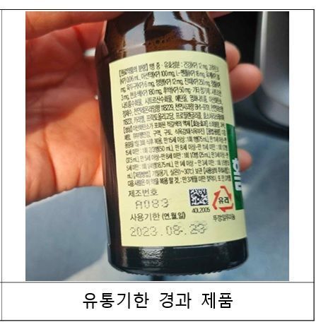 마트·슈퍼에서 파는 의약품 중 유통기한이 지난 제품. [이미지제공=미래소비자행동]