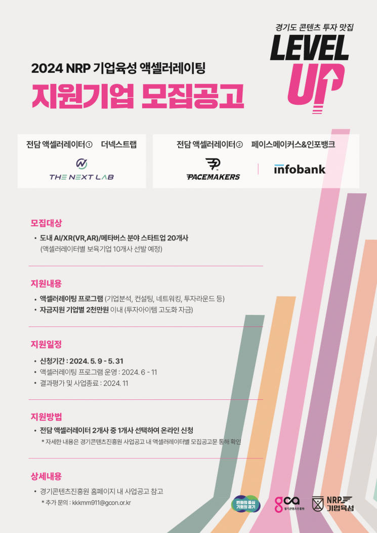 경기도, 가상현실 등 미래콘텐츠 기업에 최대 2천만원 지원