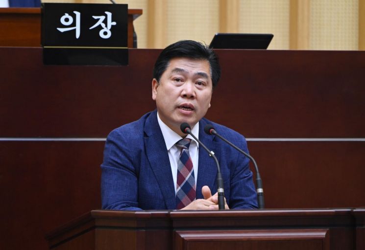 전승일 광주 서구의원, 쾌적한 발산근린공원 제안