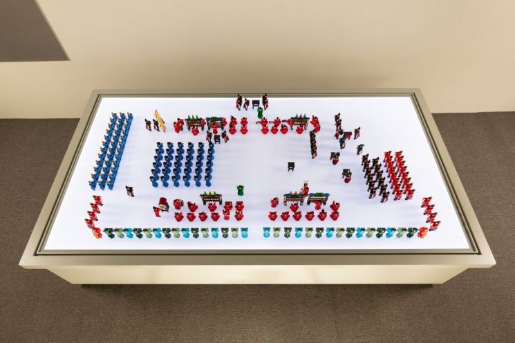 레고 블록 2만 개로 구현한 종묘제례…향대청 등 새단장