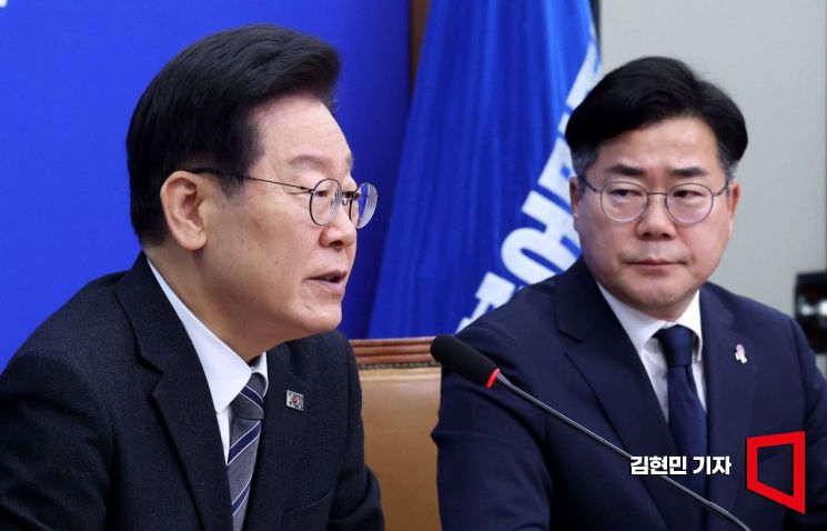 [포토] 이재명 "전세사기특별법, 28일 본회의서 통과시킬 것"