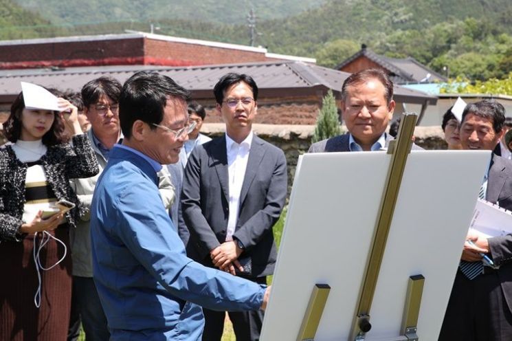 이상민 행정안전부 장관 ‘지방소멸 대응 선도’ 강진군 방문