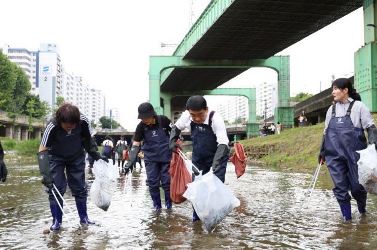 구로구, 도림천 정화 활동 펼쳐