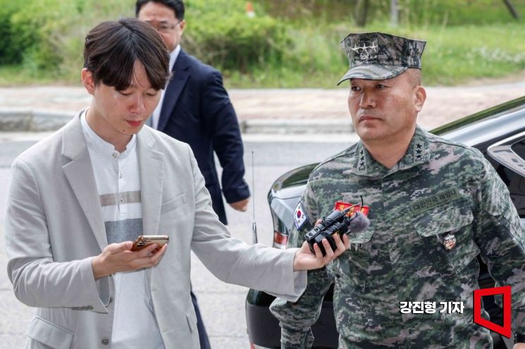[포토] 김계환 해병대 사령관, '묵묵부답'