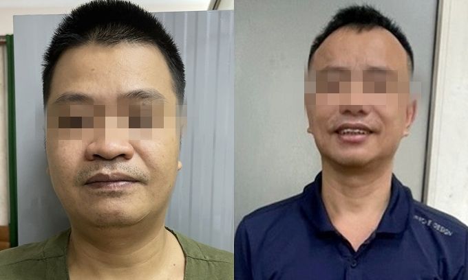 한국 남성들에게 매춘을 알선한 베트남 남성 뚜안과 탕이 경찰에 체포됐다. [사진출처=VN익스프레스]