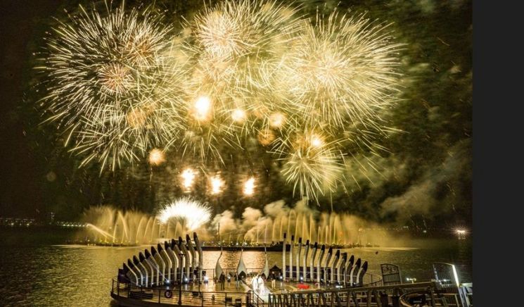 목포시, 2회차 ‘목포해상W쇼’…환상적 매력 선보인다