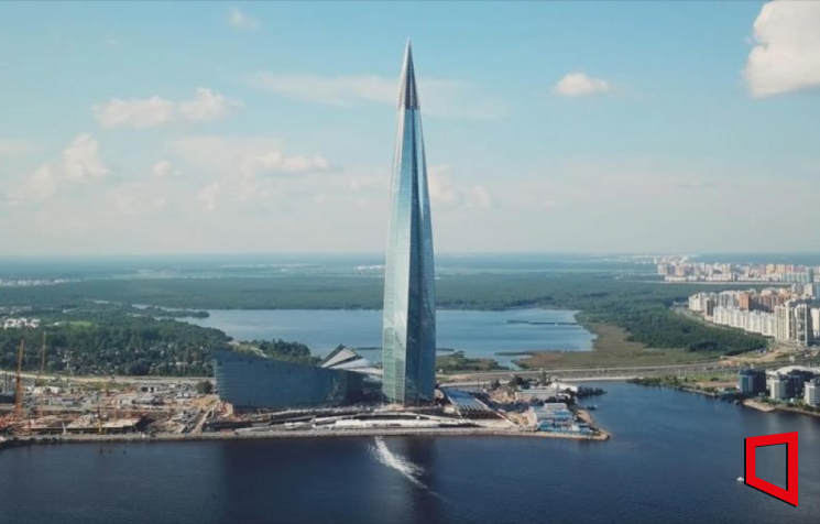 삼성물산 건설부문이 CM과 실시설계용역을 맡은 러시아 '라흐타 센터'는 높이가 462m다.