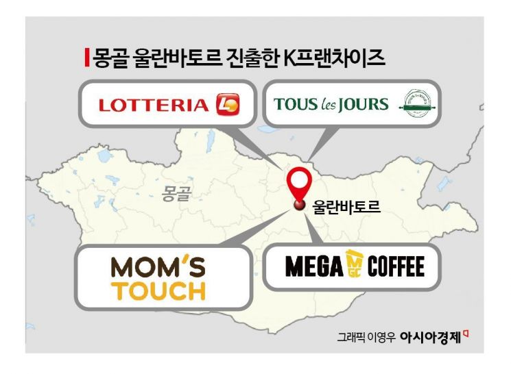 버거부터 커피까지…K-프랜차이즈 각축장 '몽탄 신도시'