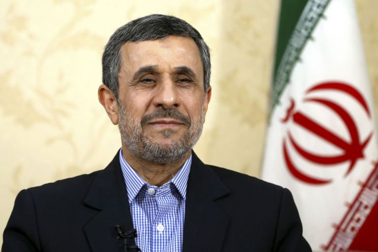 마무드 아마디네자드 전 이란 대통령.[사진제공=AP연합뉴스]